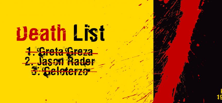 “Death List” il nuovo singolo di Greta Greza, Jason Rader e Geloterzo