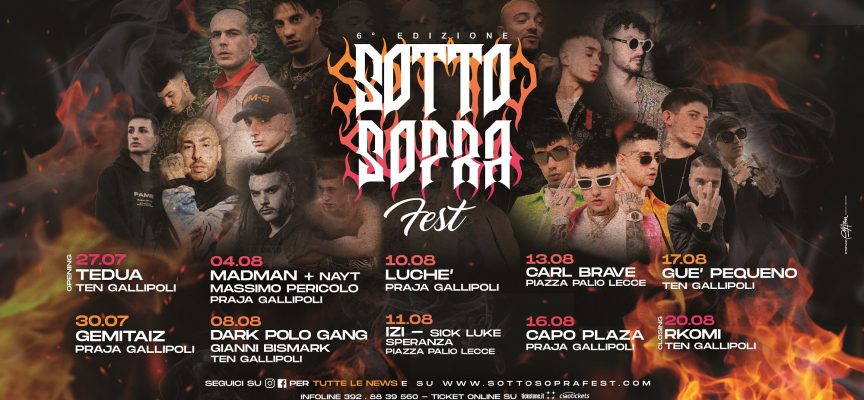 Sottosopra Fest: il festival hip hop pugliese inizia tra un mese