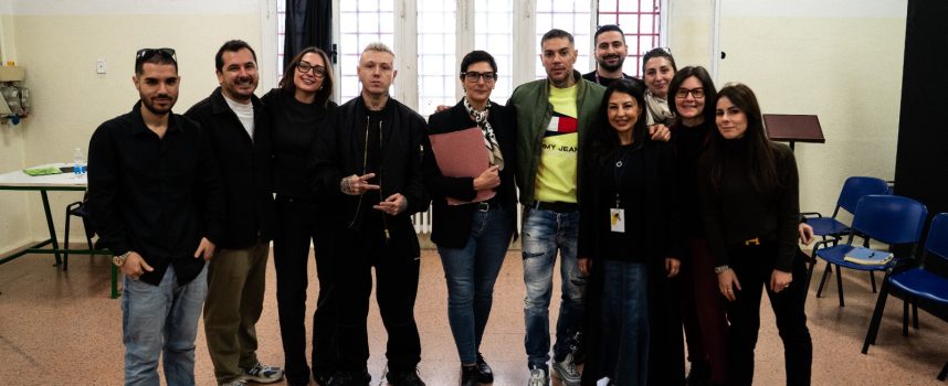 Lazza ed Emis Killa al penitenziario di Monza per il progetto Free For Music