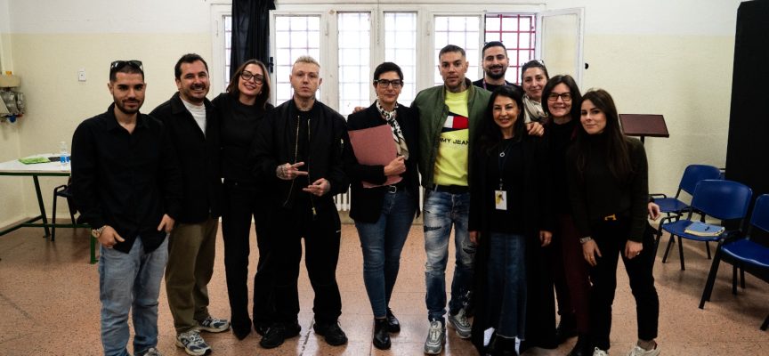 Lazza ed Emis Killa al penitenziario di Monza per il progetto Free For Music