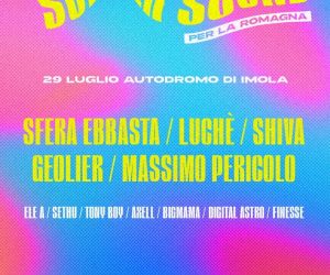 IMOLA SUMMER SOUND PER LA ROMAGNA: sabato 29 luglio a Imola 7 ore di musica live, protagonisti SFERA EBBASTA, LUCHÈ e SHIVA e altri artisti della scena urban italiana!